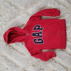 Gap Zip up Jacket with hoodie, Size 5